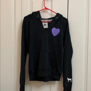 Victoria’s Secret pink hooded sweatshirt